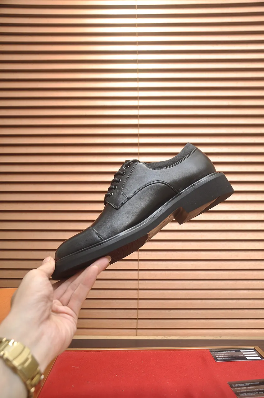 Men's men's shoes💰660💶[LOUIS VUITTON] (original order) new style🍀LV Louis Vuitton * - top version of LV classic leather shoes! Made of imported original single cowhide, original leather side strips and wear-resistant rubber outsole! High quality products! Code number 39-44 (38.45 customized)